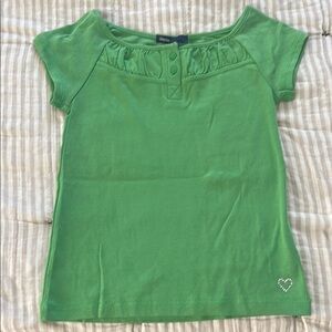 Gap Kids Lime Kelly Green Short Sleeve Tee